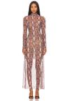 zesty mesh dress