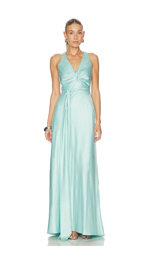 zhivago the goddess by ruth gown in mint.