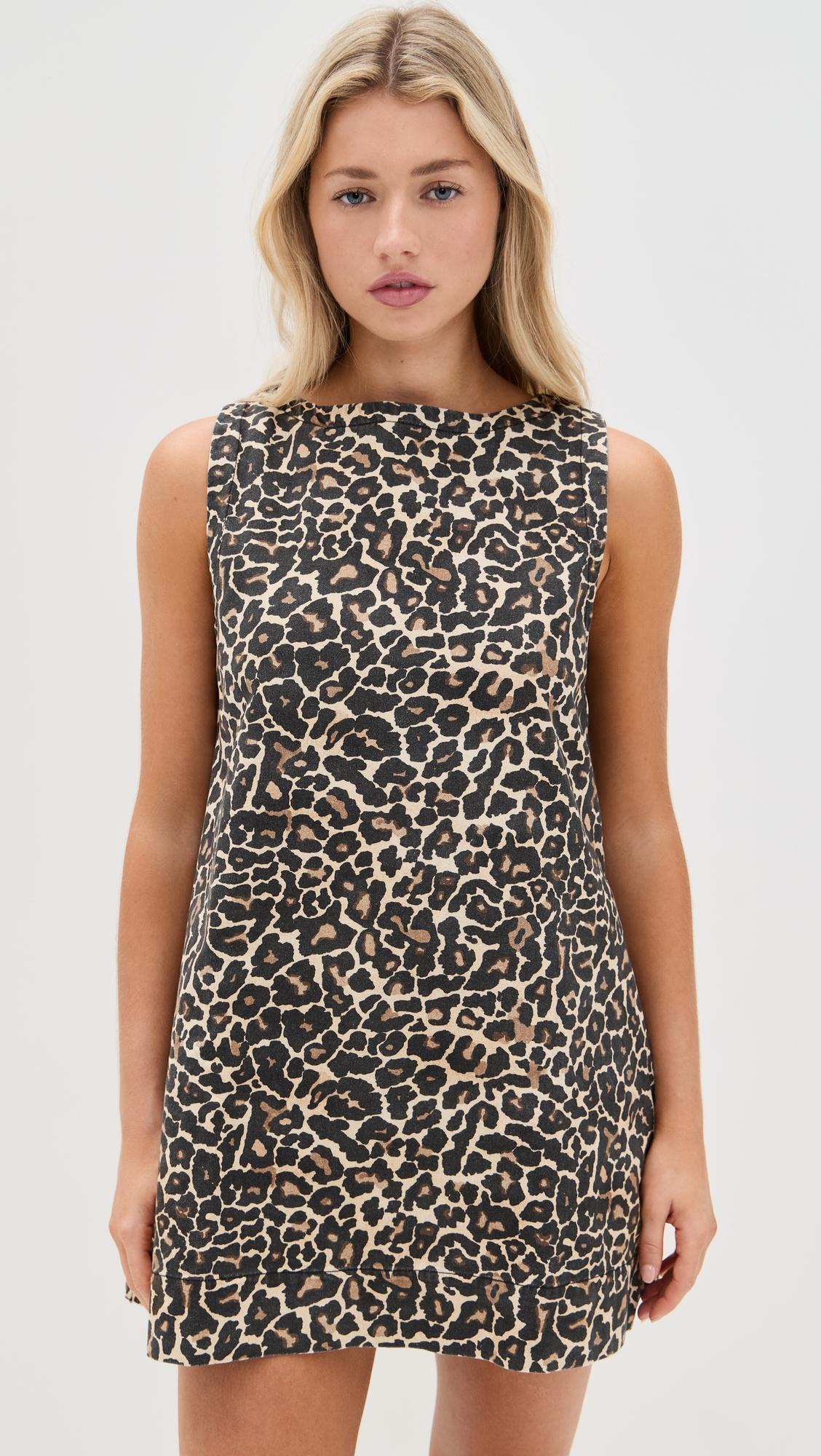 zia denim mini dress