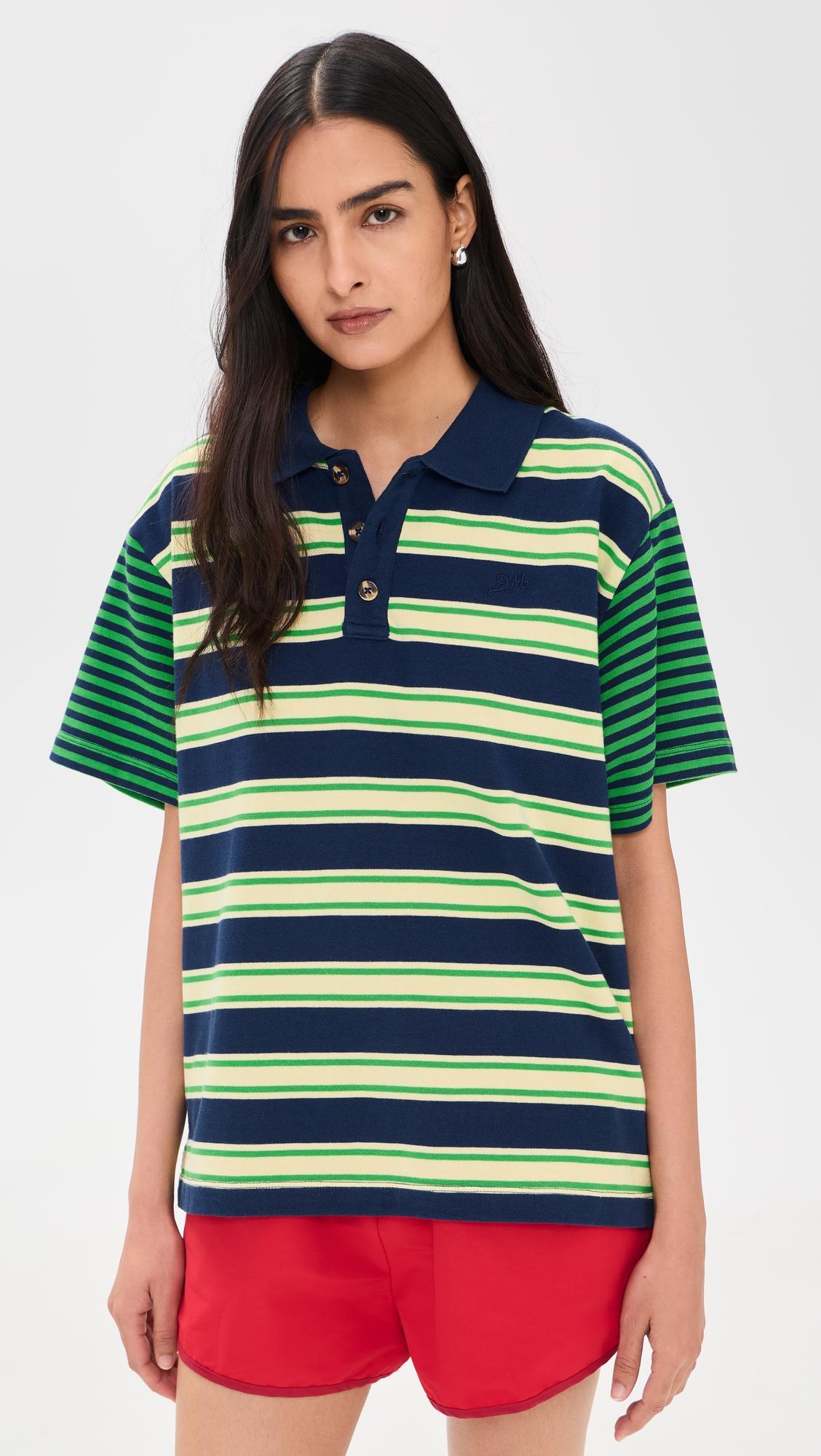 zia rugby mix stripe shirt