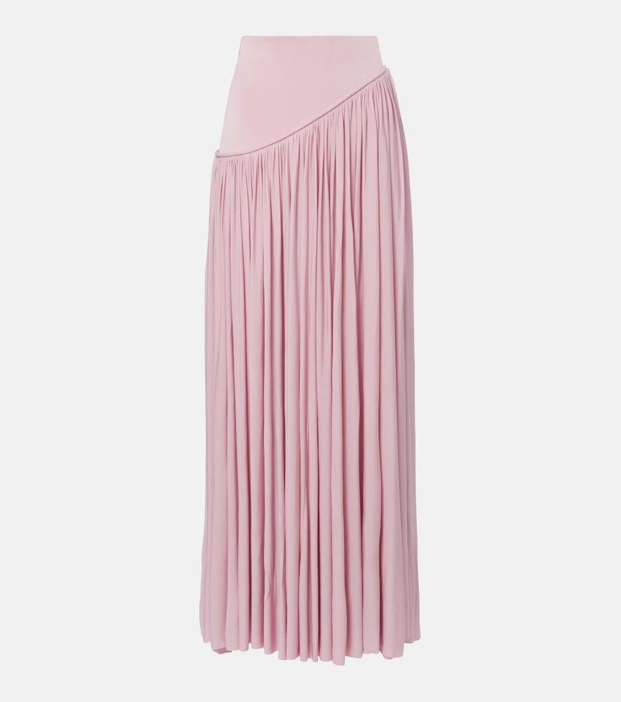 zimmermann alchemy asymmetric jersey maxi skirt