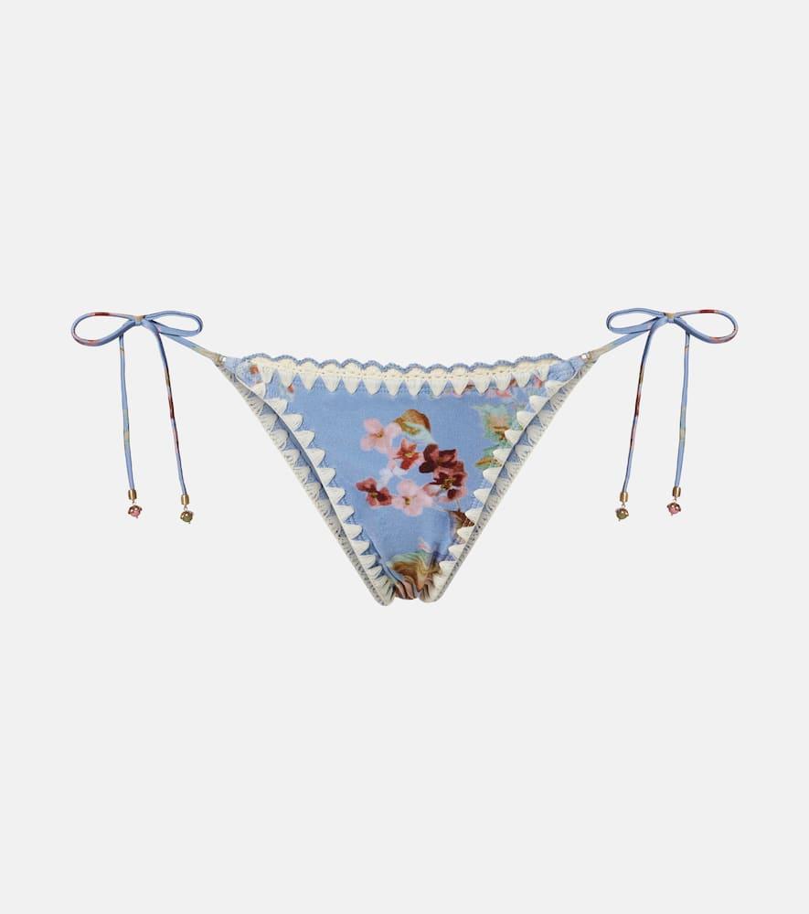 zimmermann awaken floral bikini bottoms