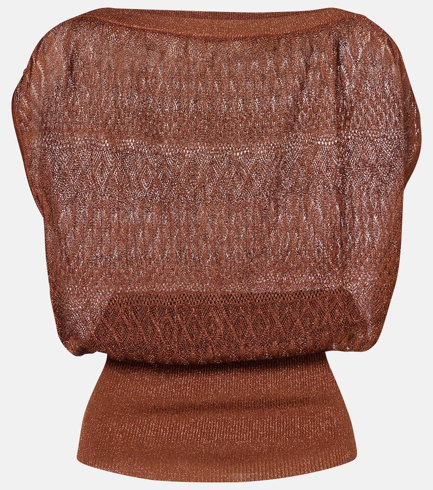 zimmermann awaken lamé lace top