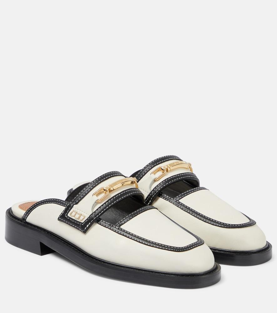 zimmermann bacall leather loafers