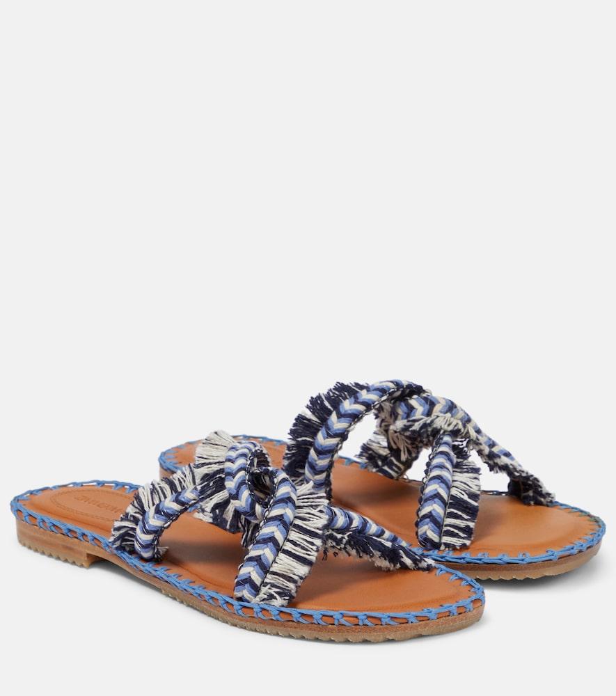 zimmermann braided strap sandals