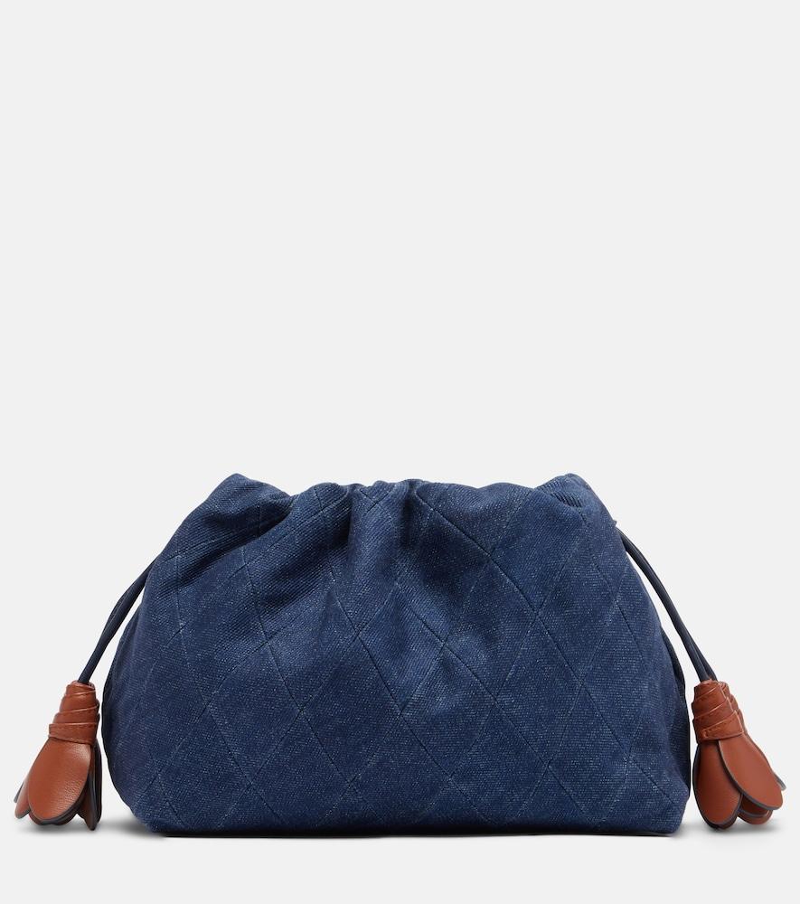 zimmermann cloud 91 small denim clutch