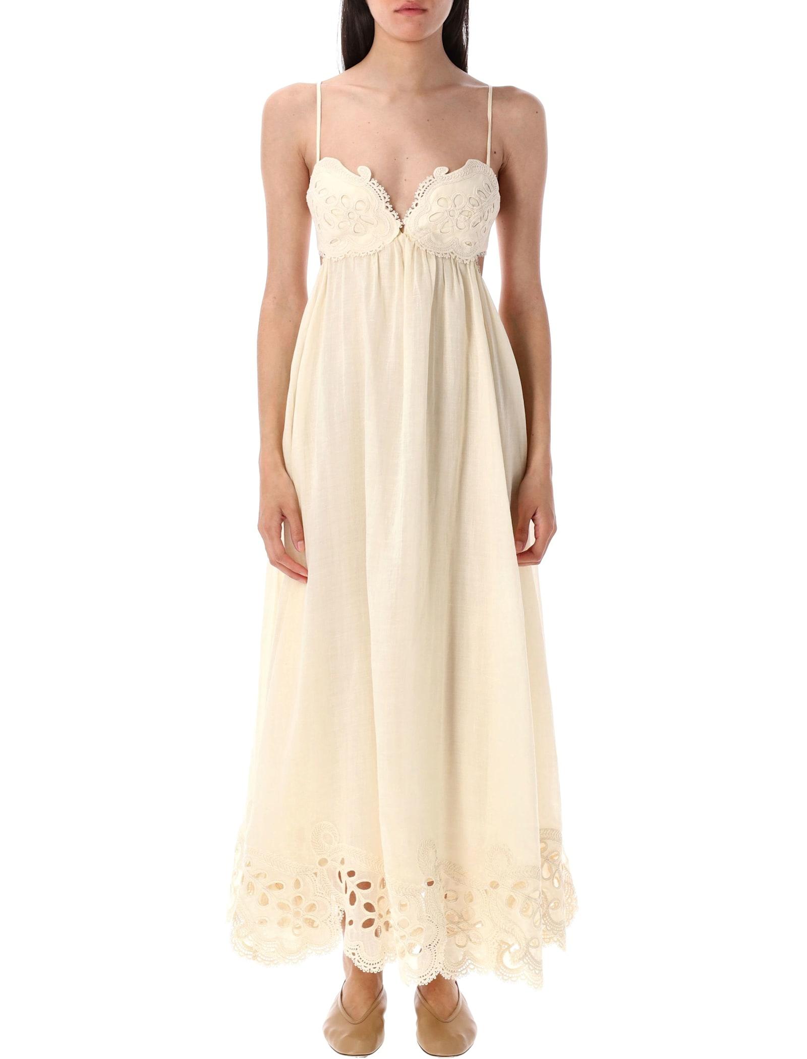 zimmermann coco embroidered maxi dress