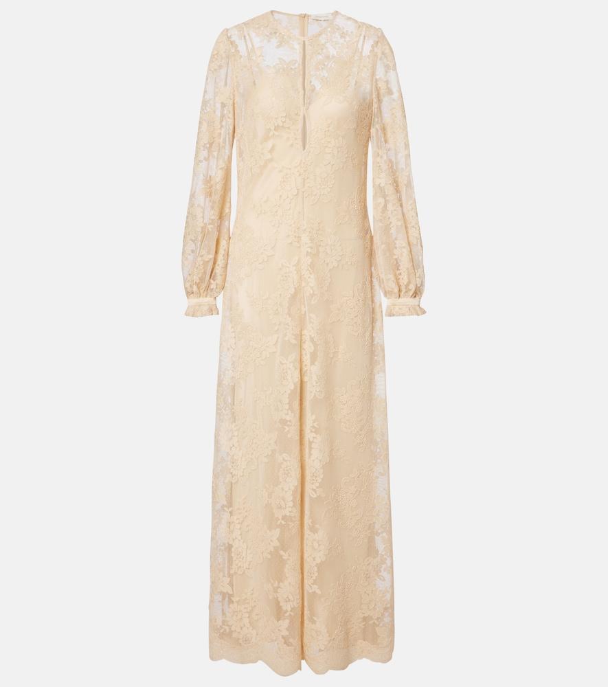 zimmermann como lace maxi dress