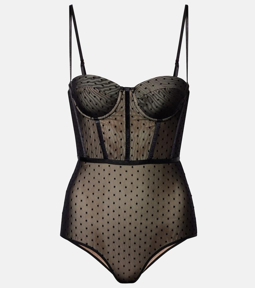 zimmermann dot mesh bodysuit