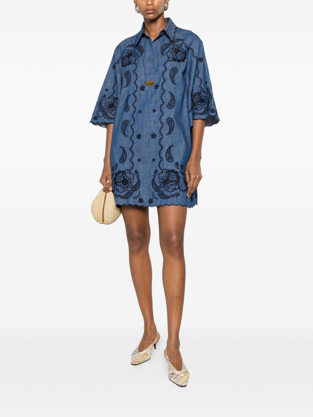 zimmermann dresses blue - women
