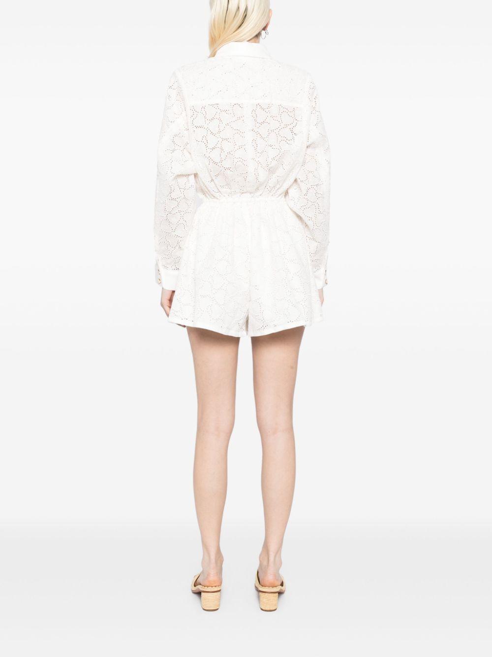 zimmermann dresses white linen - women