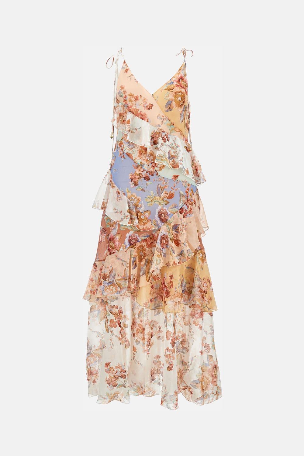 zimmermann frilled slip dress