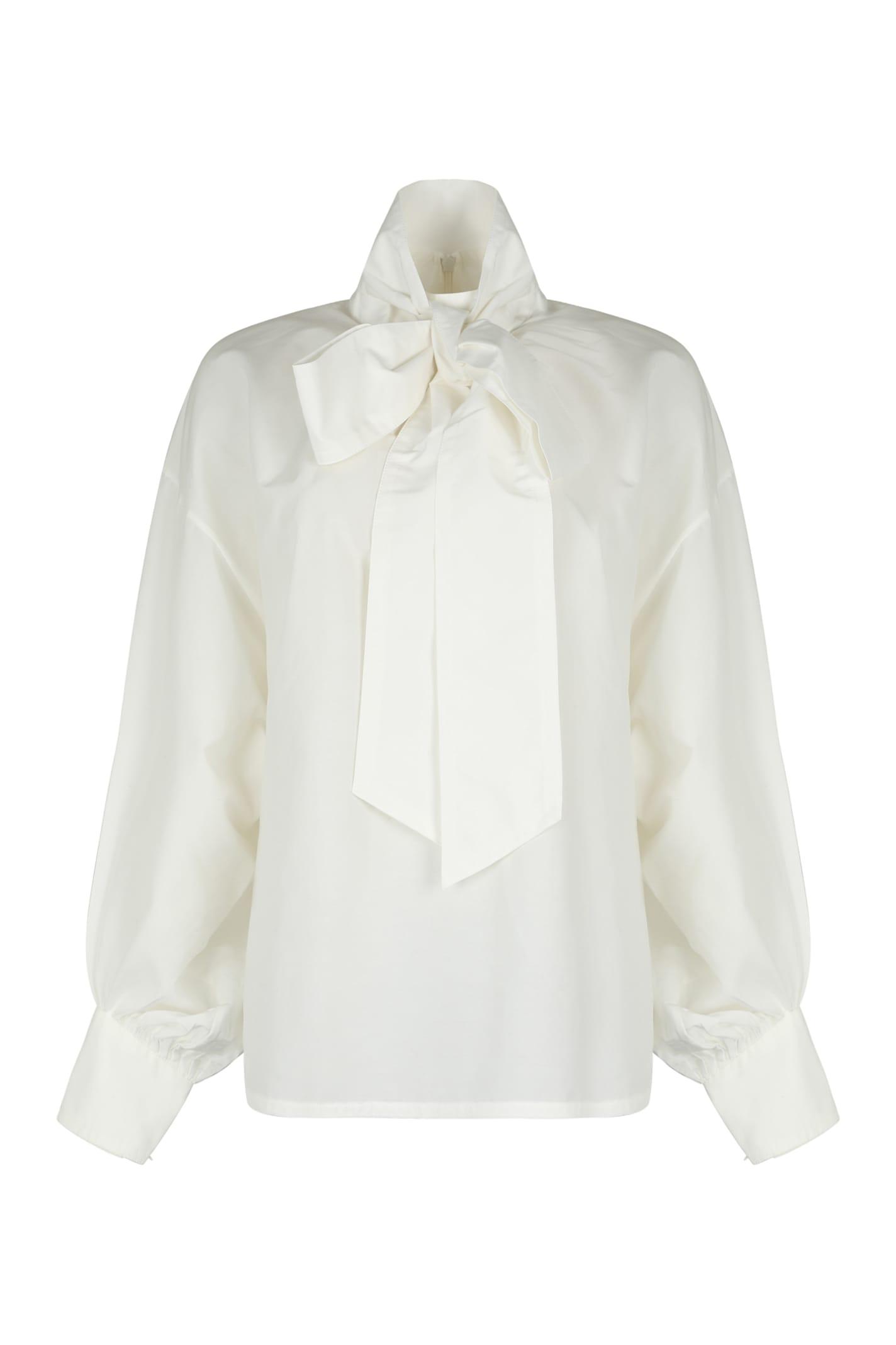 zimmermann hypnotic blouse with bow