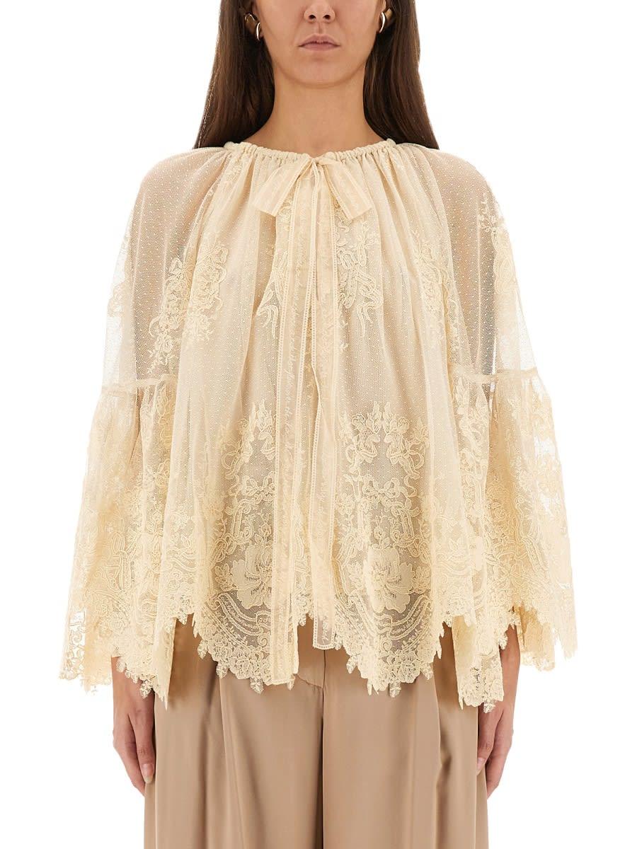 zimmermann hypnotic lace blouse