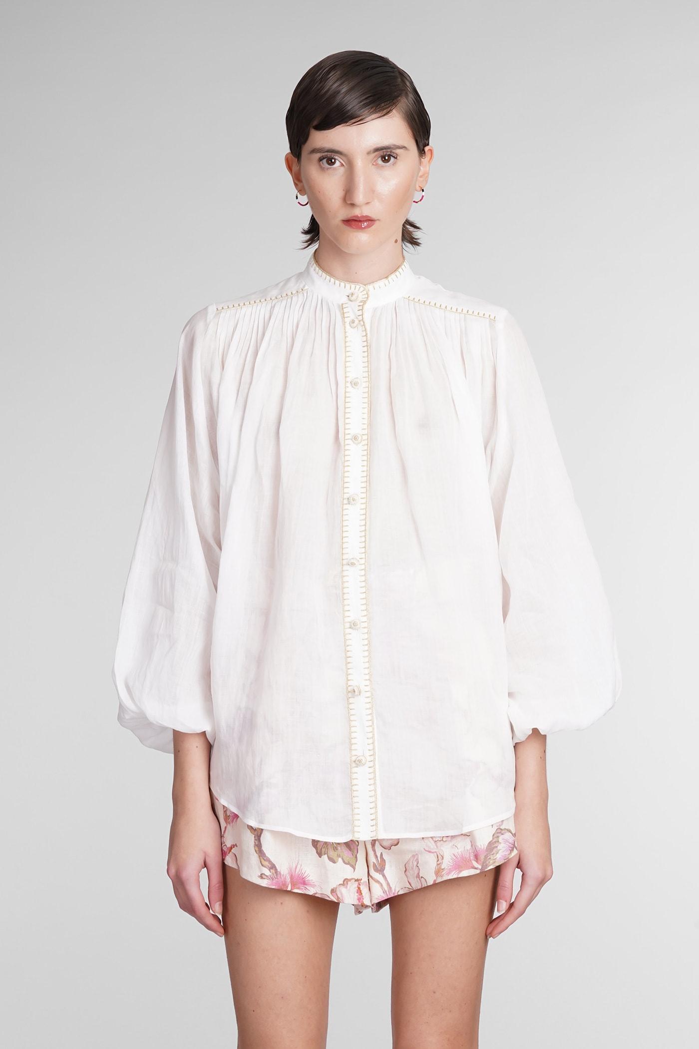 zimmermann junie billow shirt