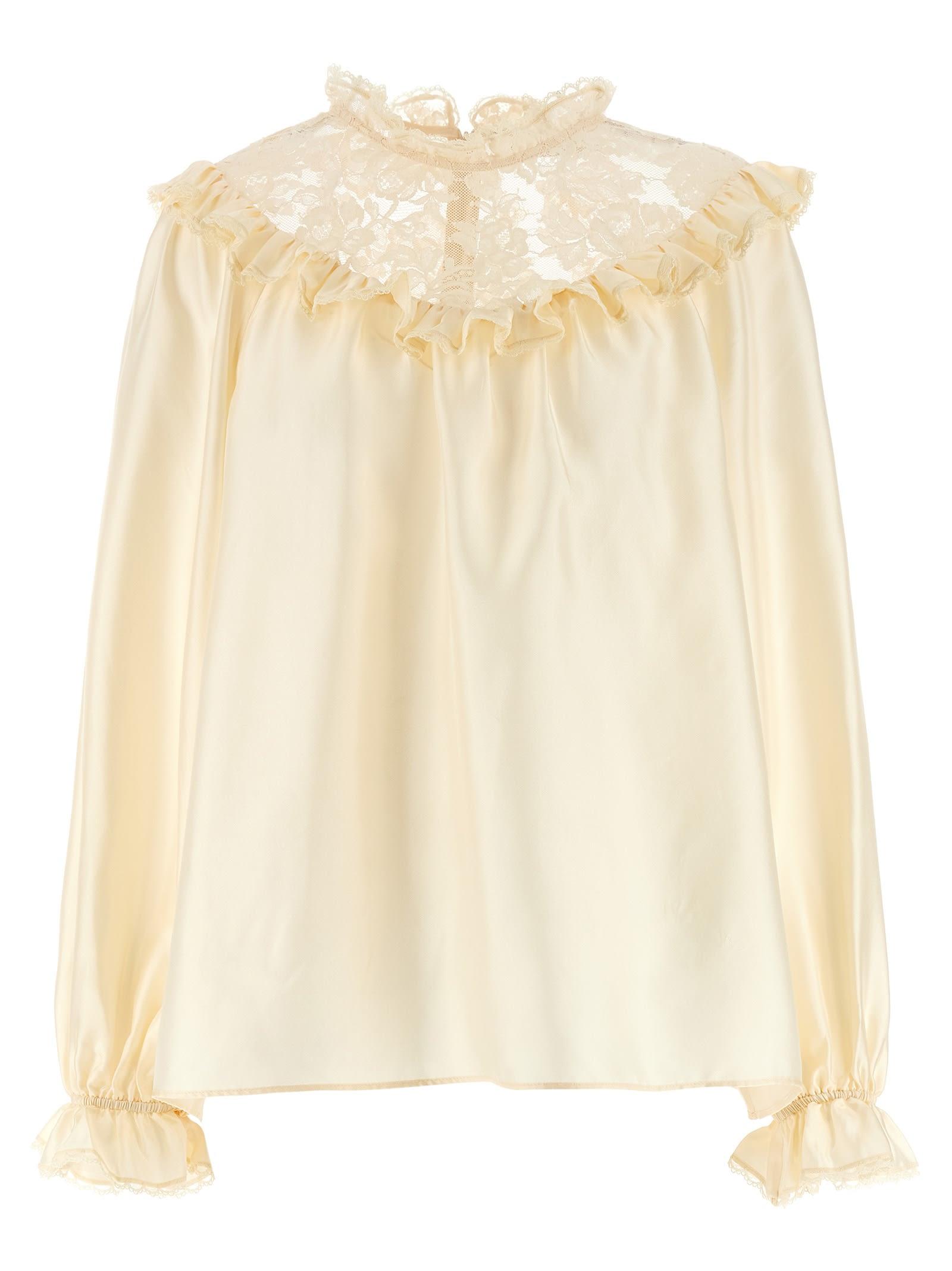zimmermann lace billow blouse
