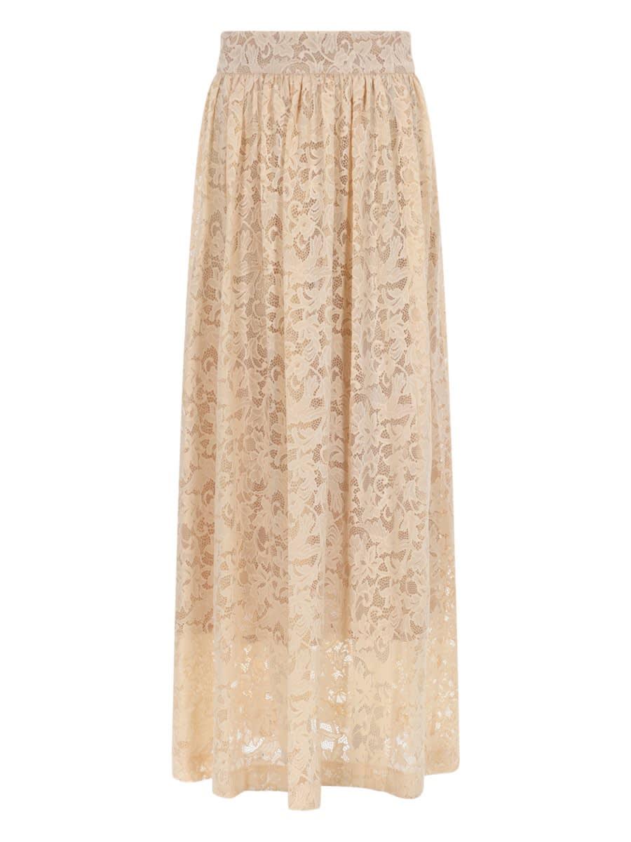 zimmermann long lace skirt