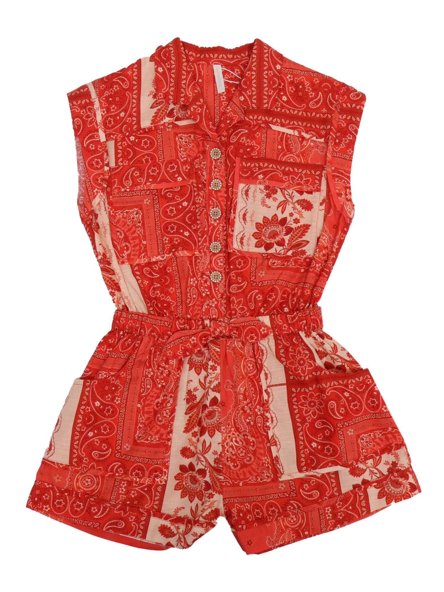 zimmermann lucky kids pocket playsuit