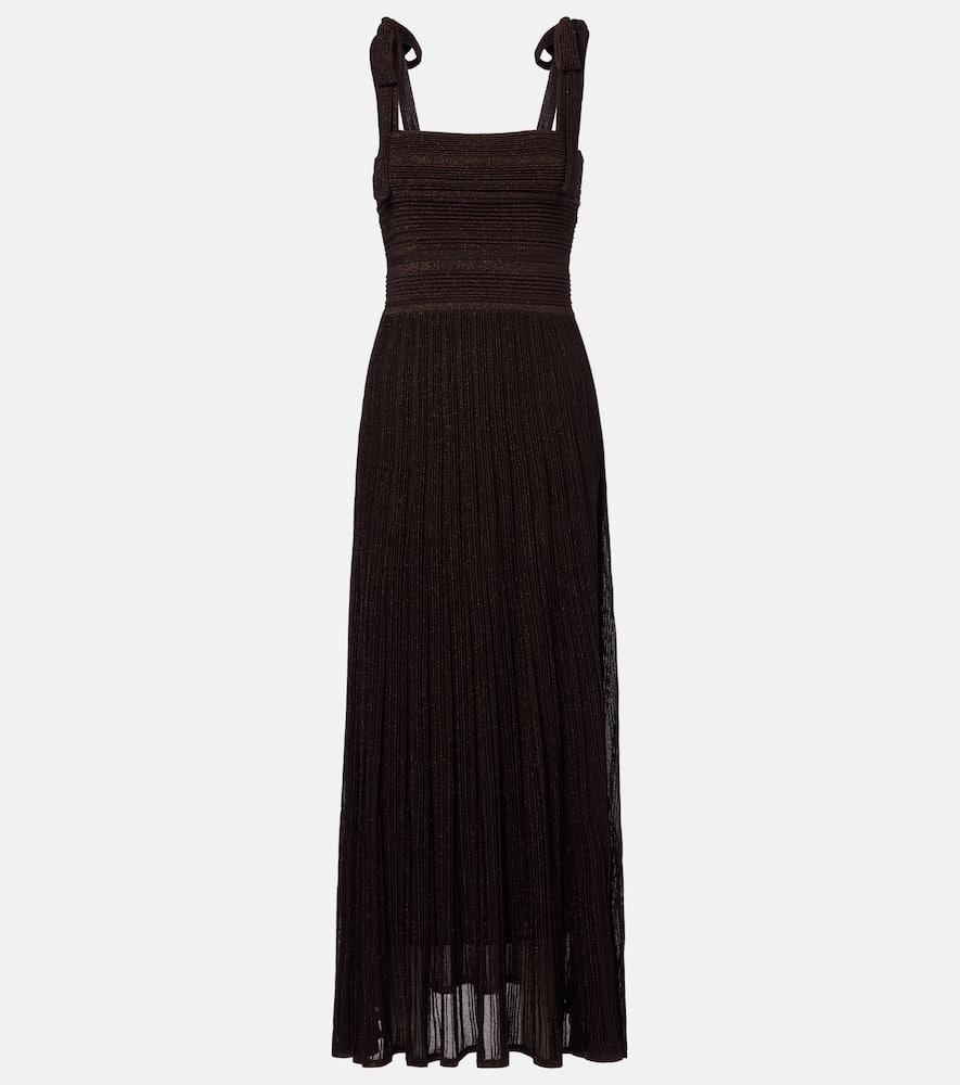 zimmermann lucky knitted maxi dress