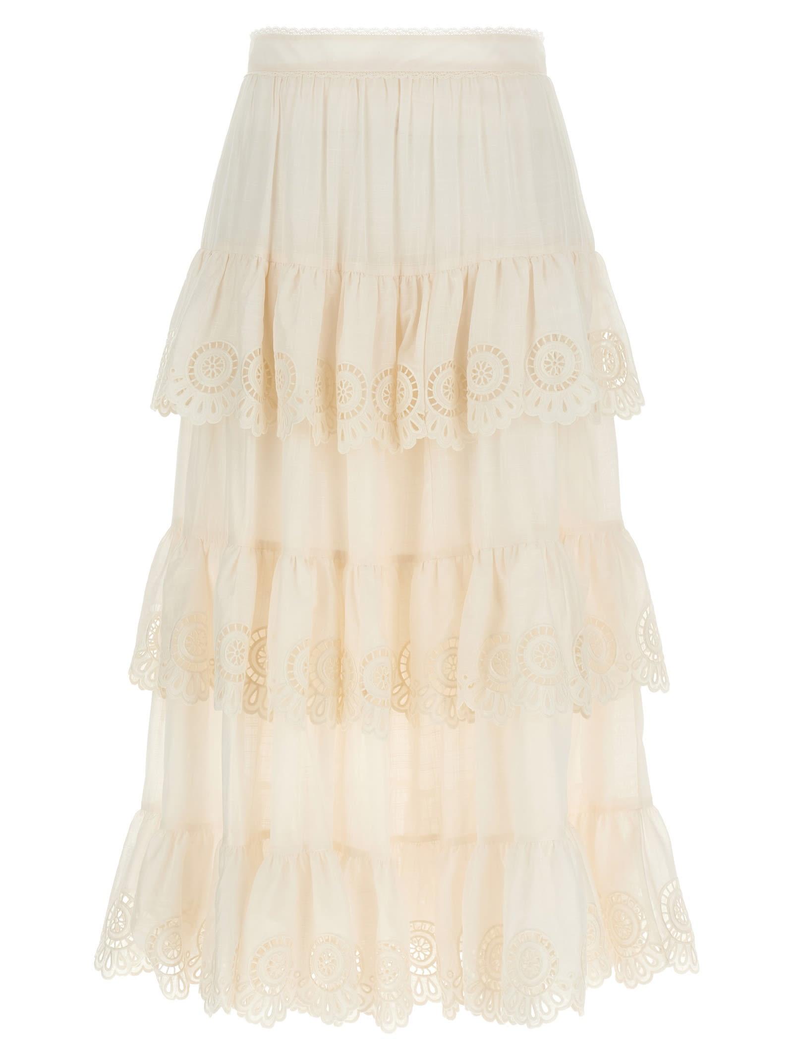 zimmermann lucky skirt