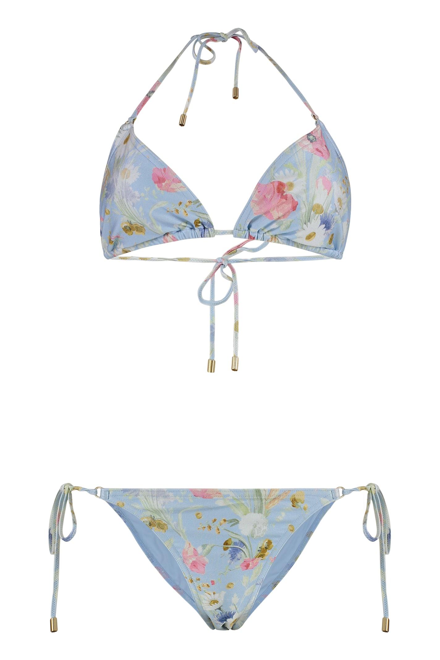 zimmermann lucky triangle bra bikini