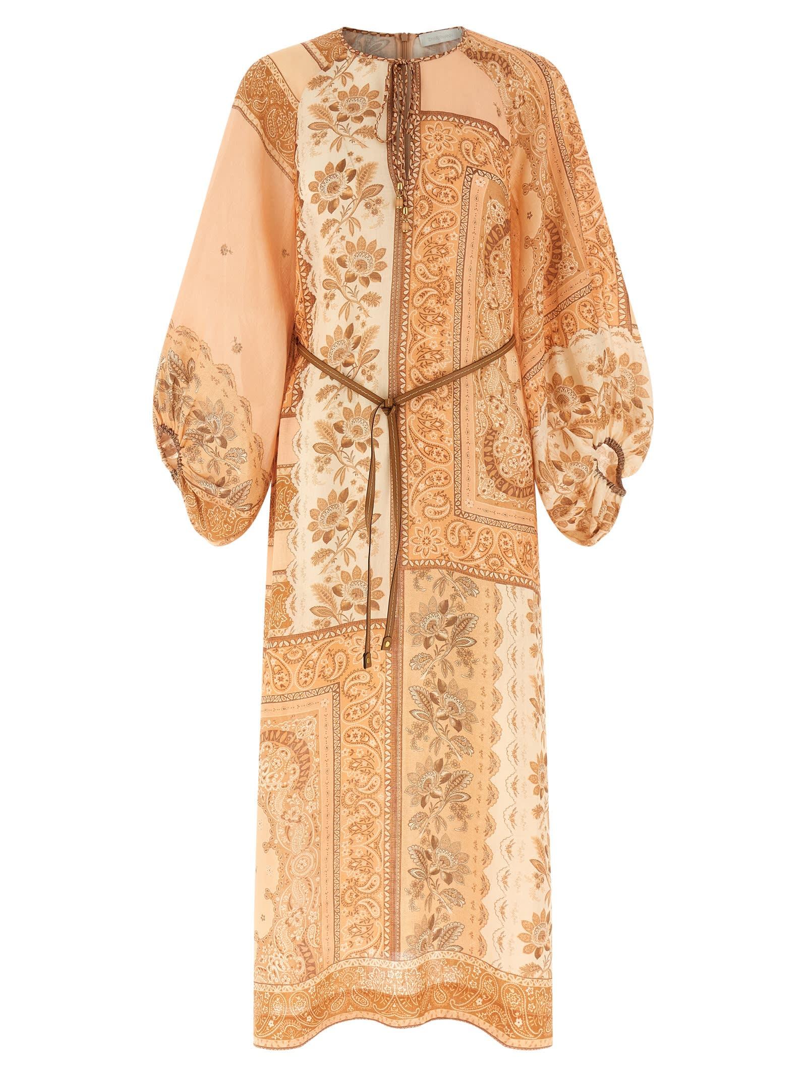 zimmermann lucky tunic midi dress