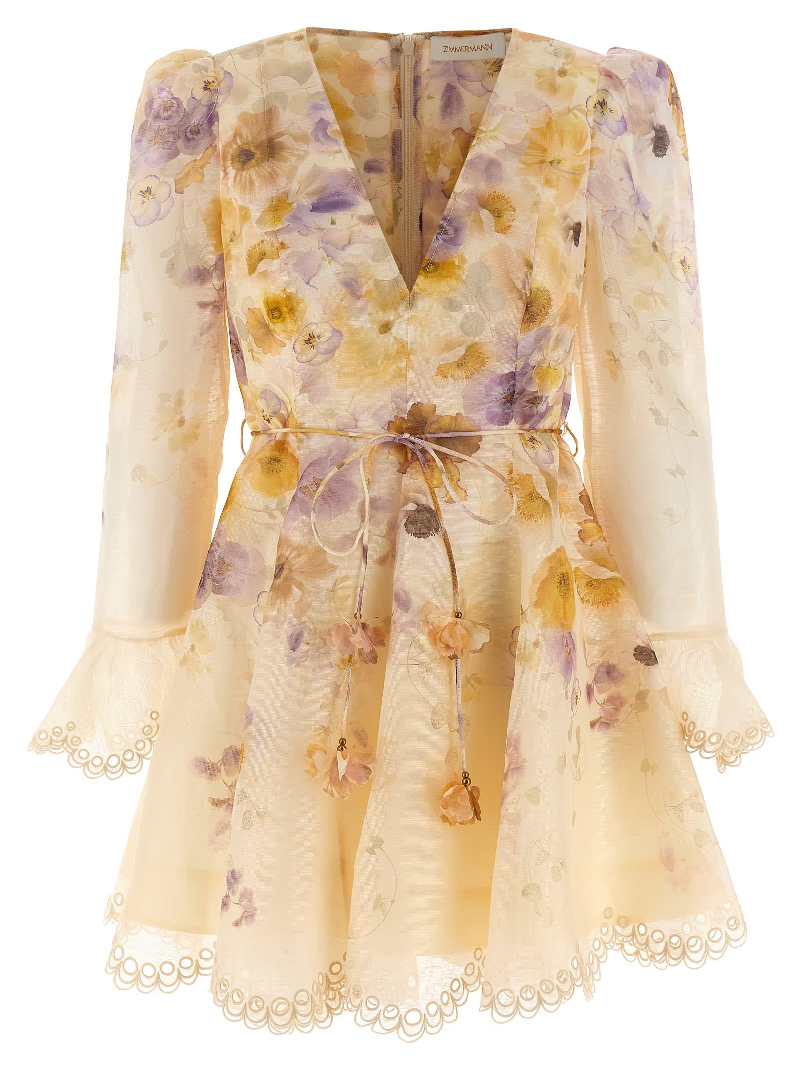 zimmermann memento embroidered dress