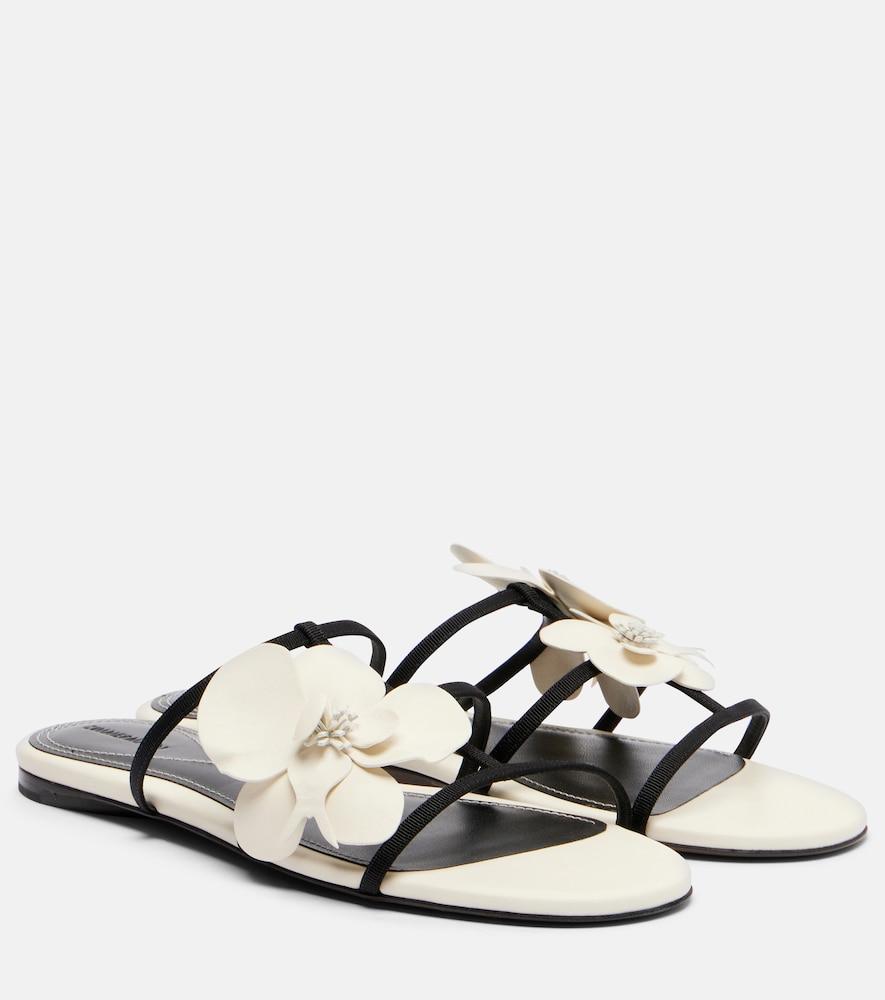 zimmermann orchid leather sandals