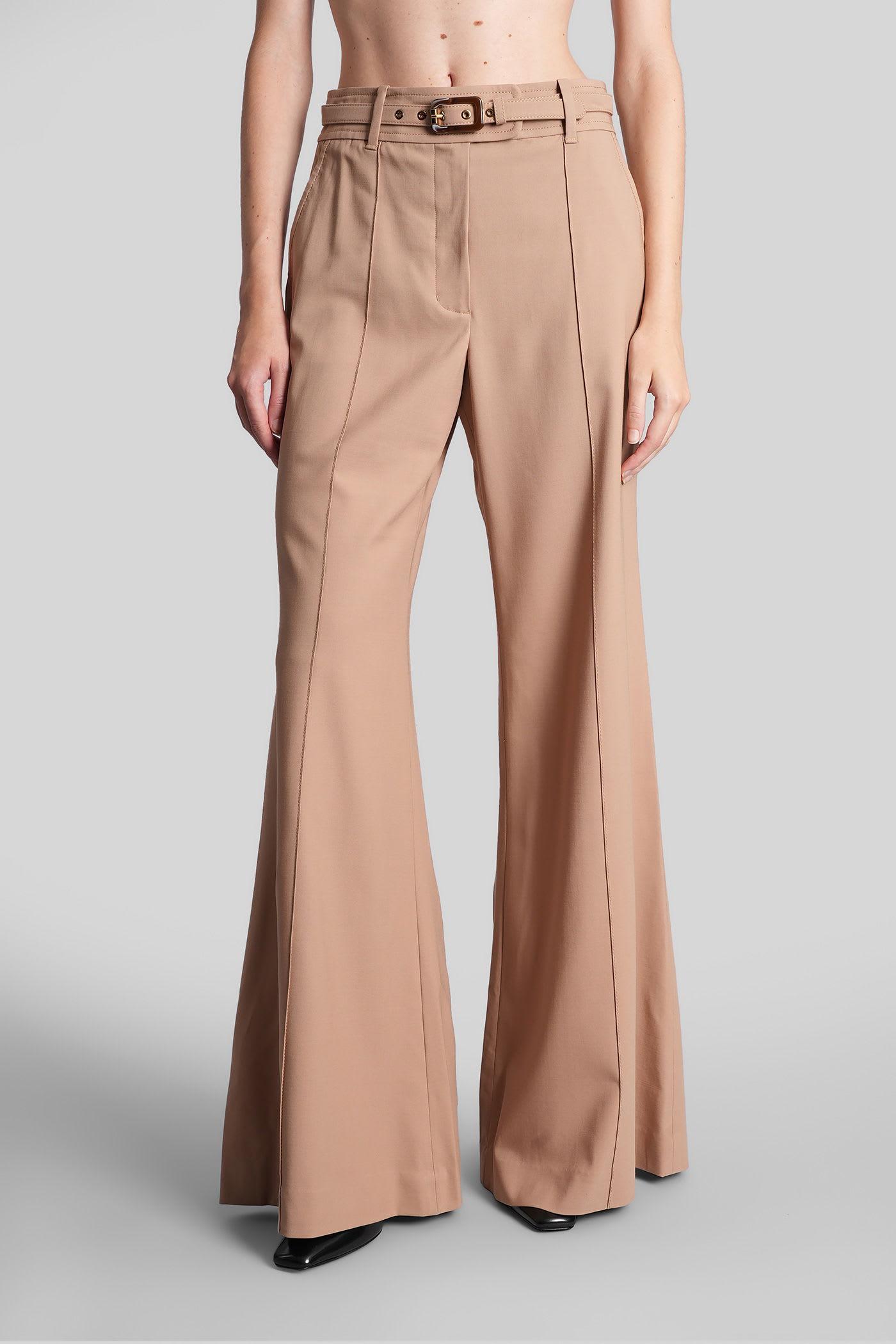 zimmermann pants in camel wool