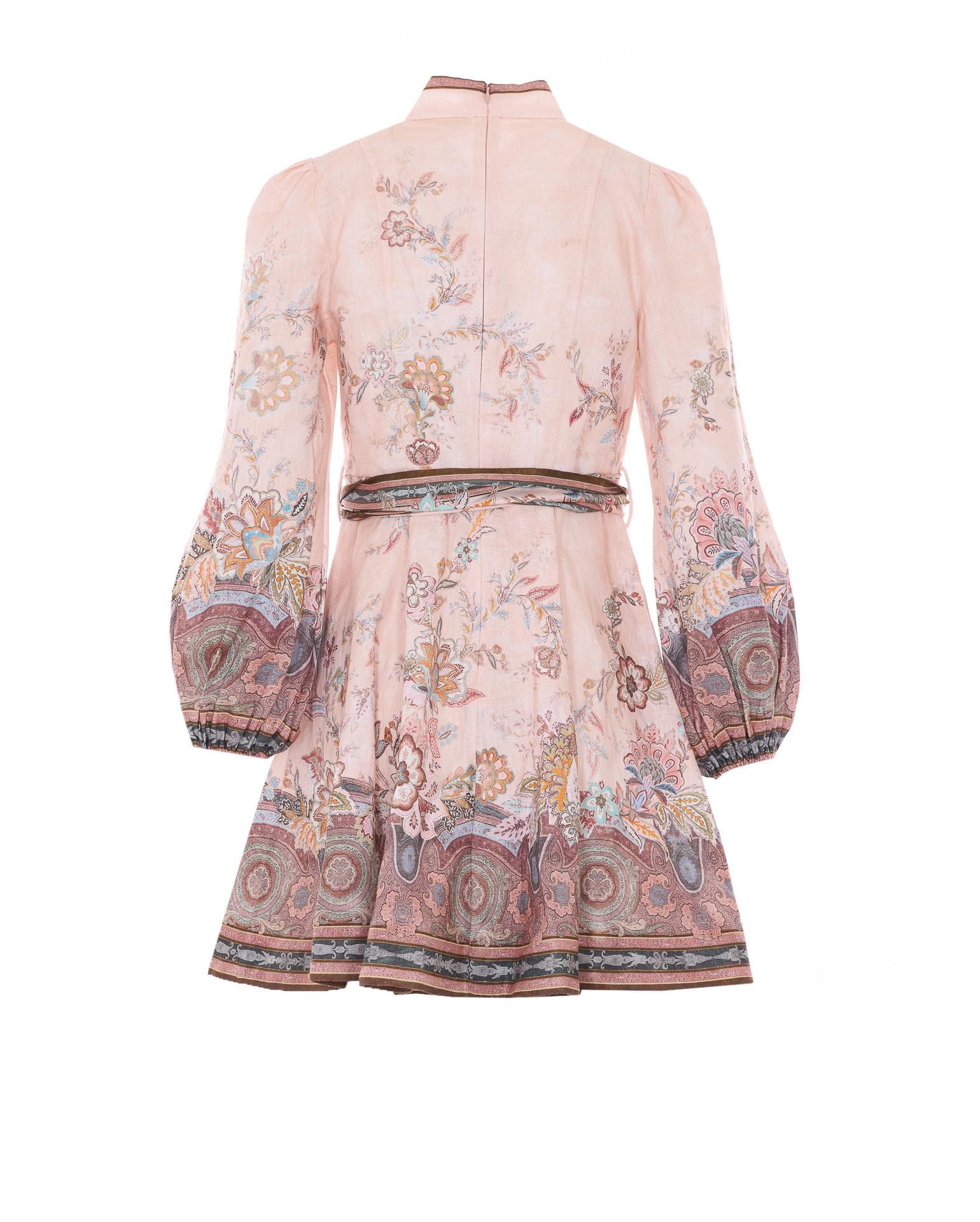 zimmermann pink linen - women