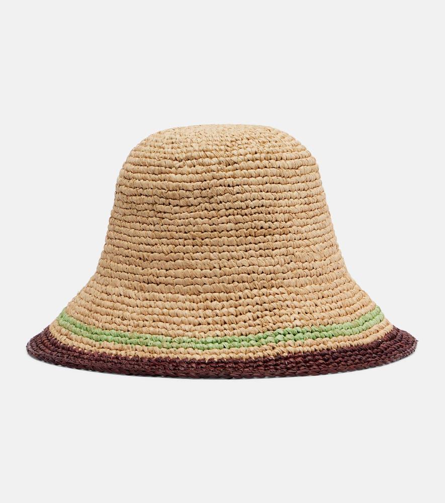 zimmermann raffia cloche hat