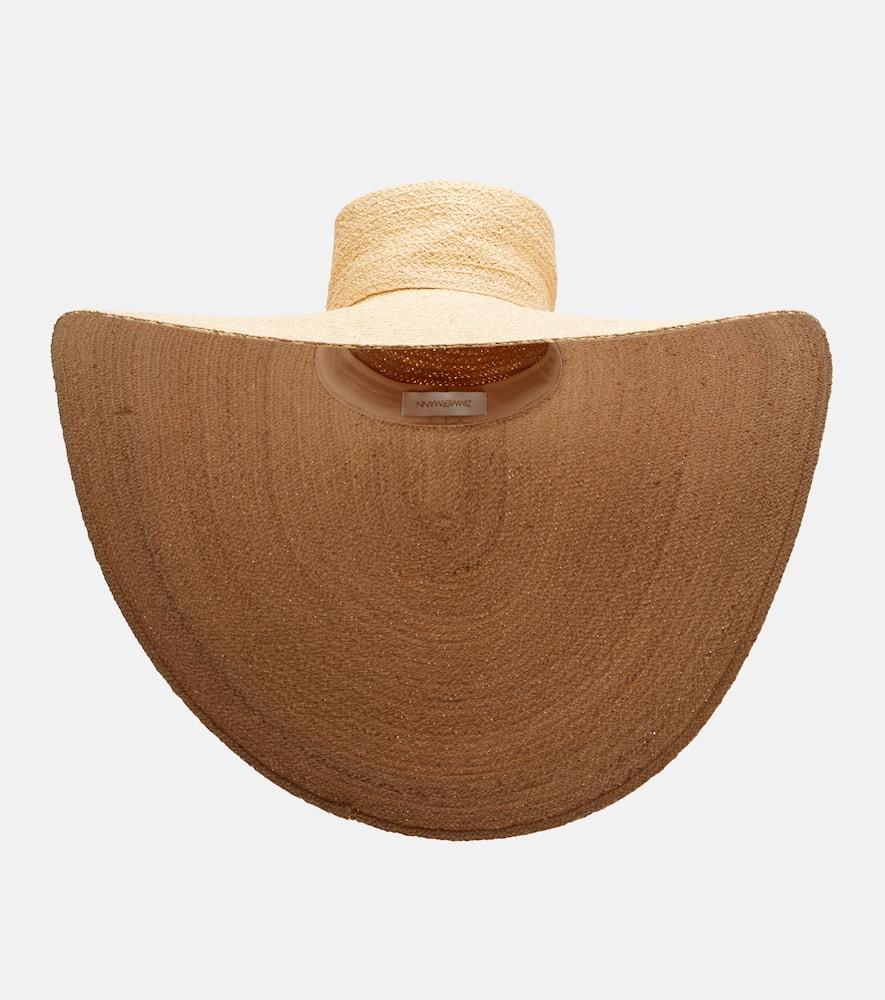 zimmermann raffia sun hat
