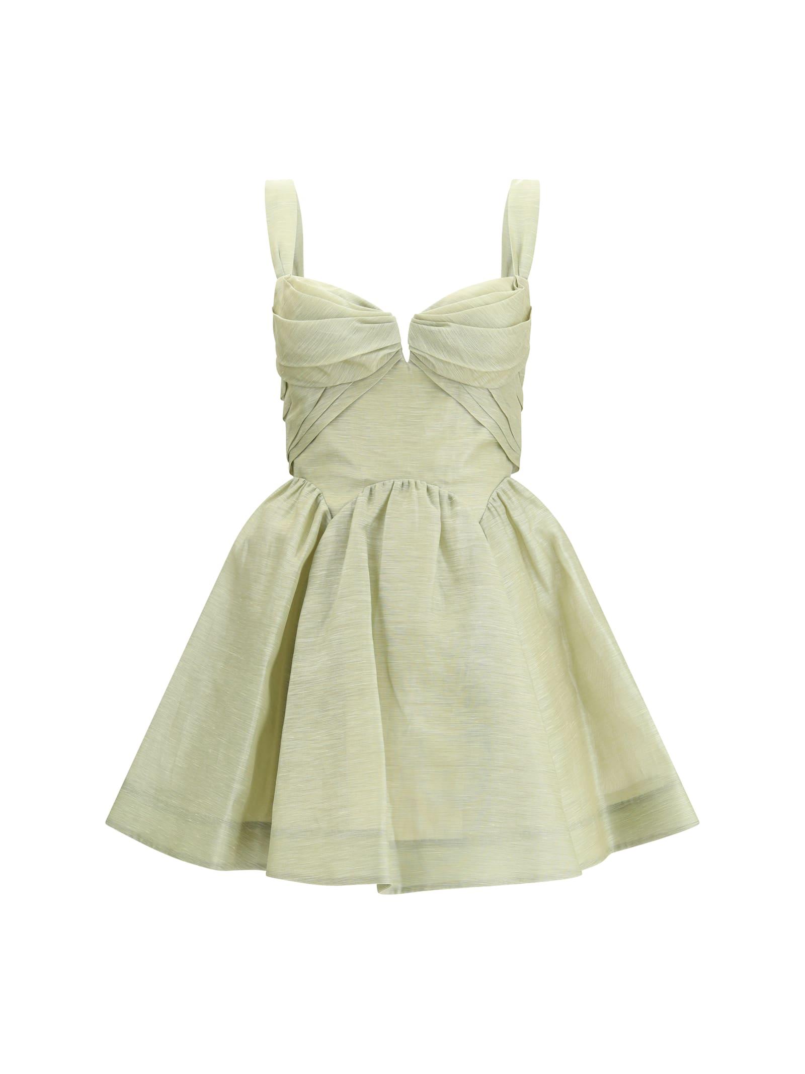 zimmermann rebellion drape mini dress