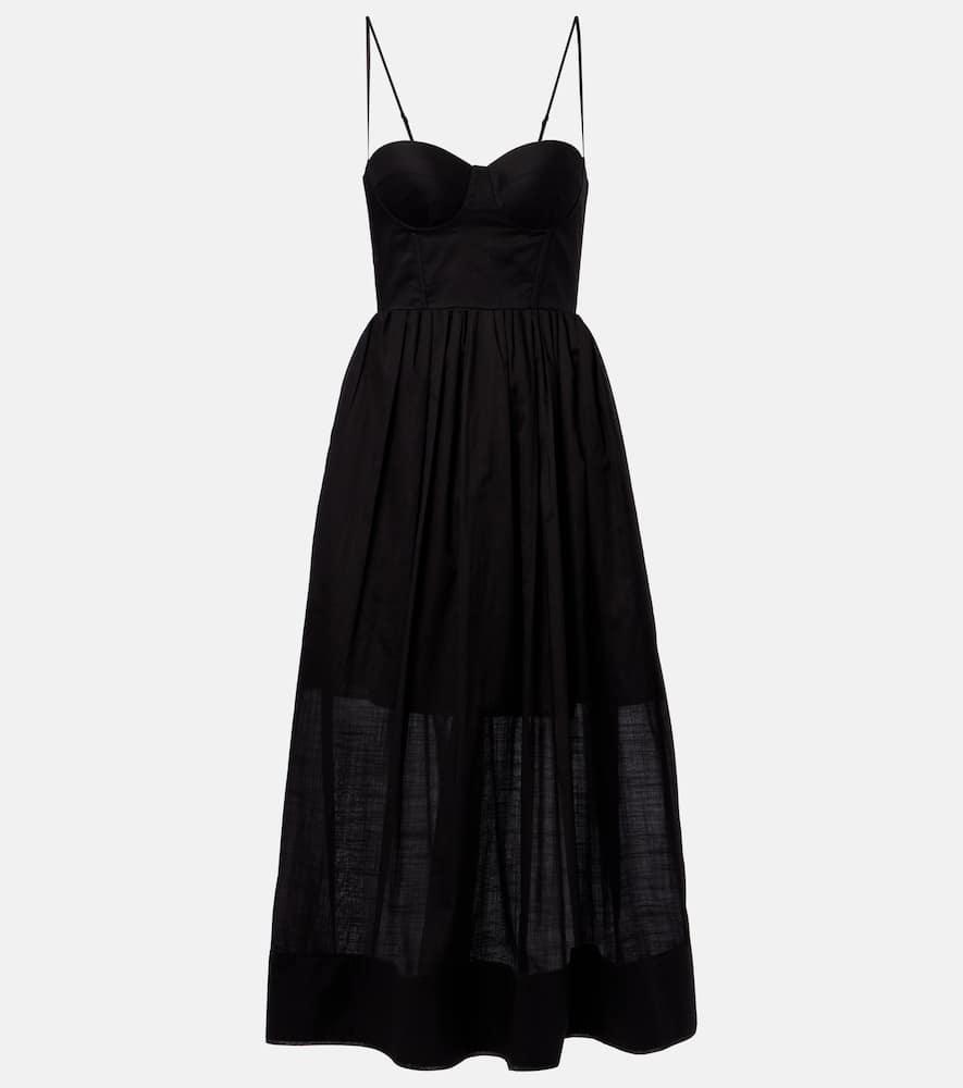 zimmermann rhiannon gathered corset dress