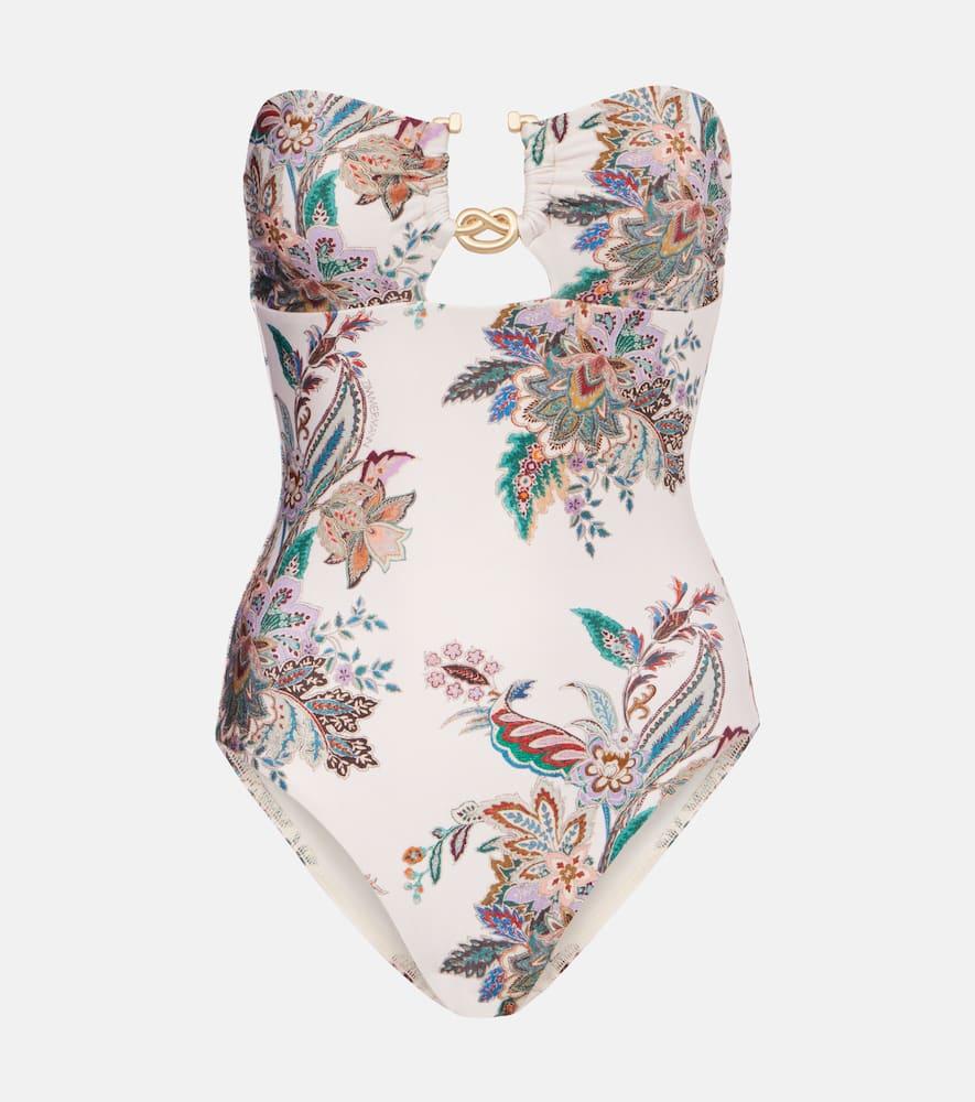 zimmermann rhiannon paisley swimsuit