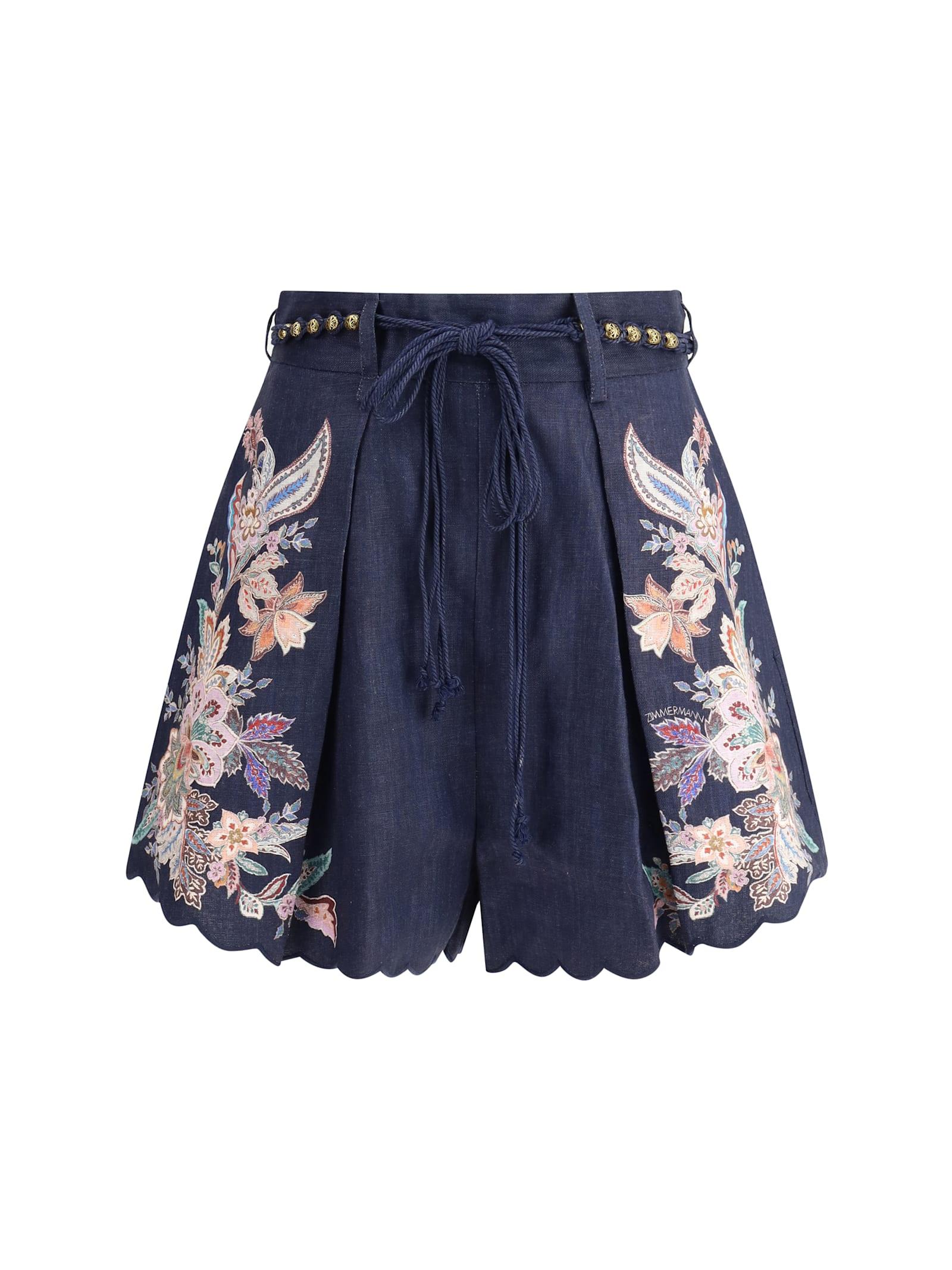 zimmermann rhiannon tuck shorts