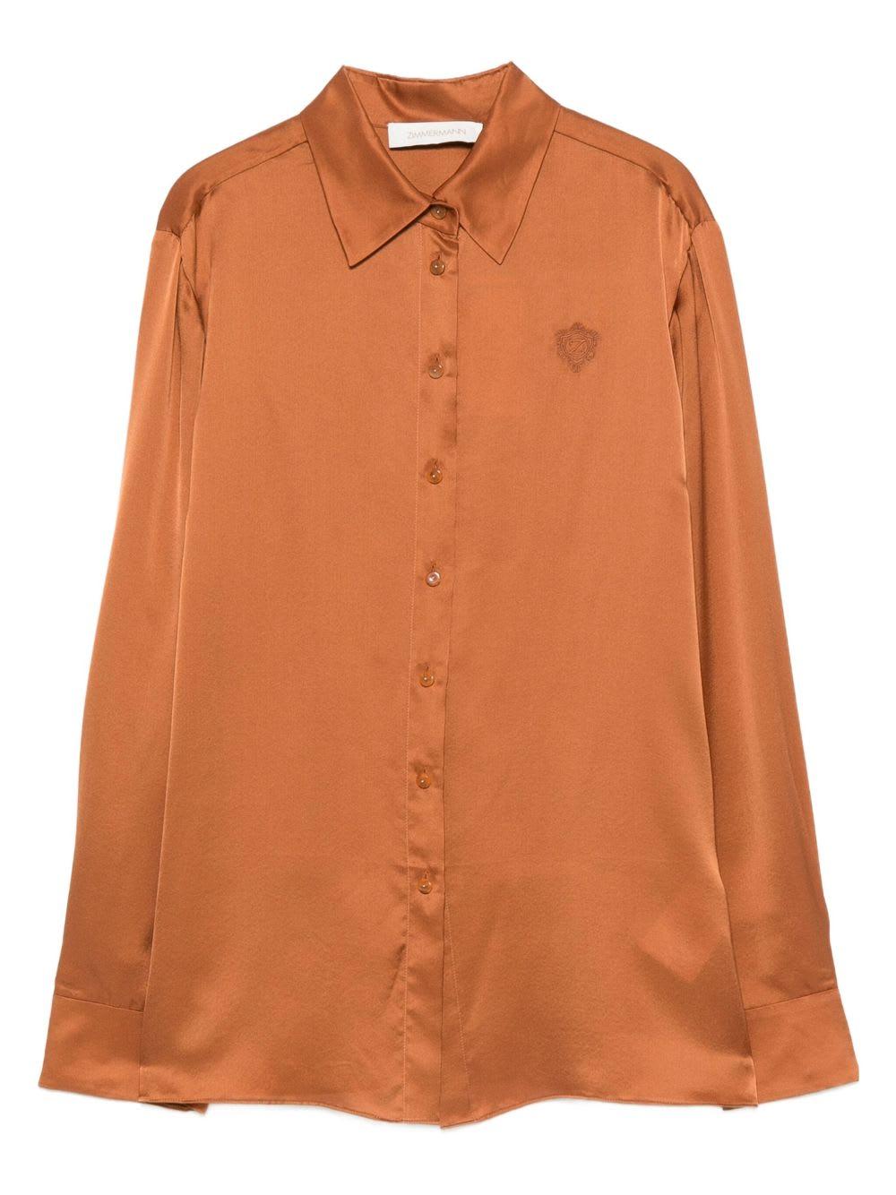 zimmermann satin silk shirt