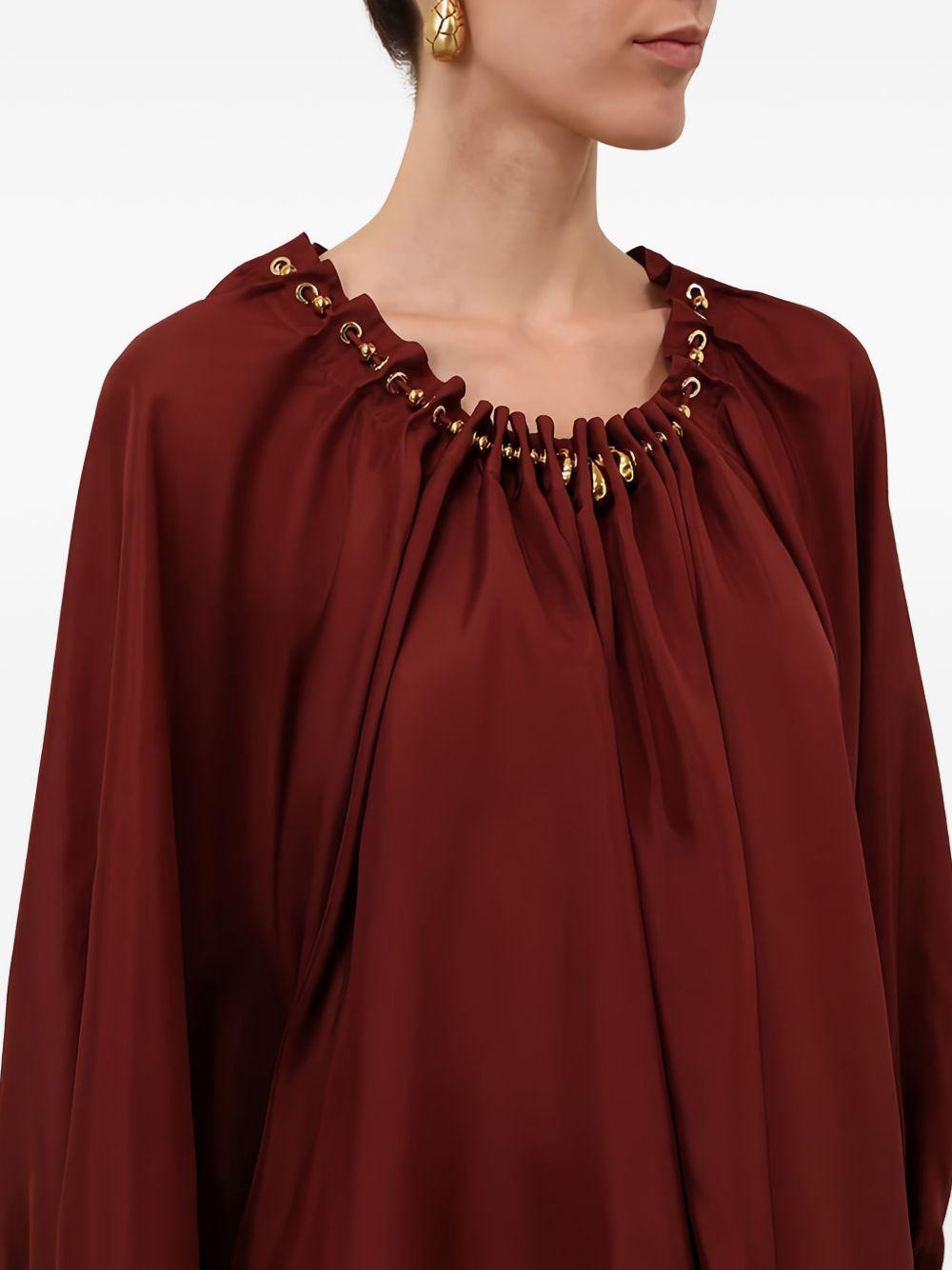 zimmermann shirts bordeaux - women