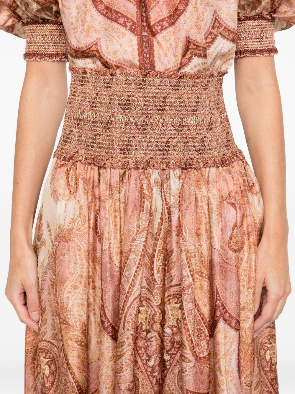 zimmermann skirts red silk - women