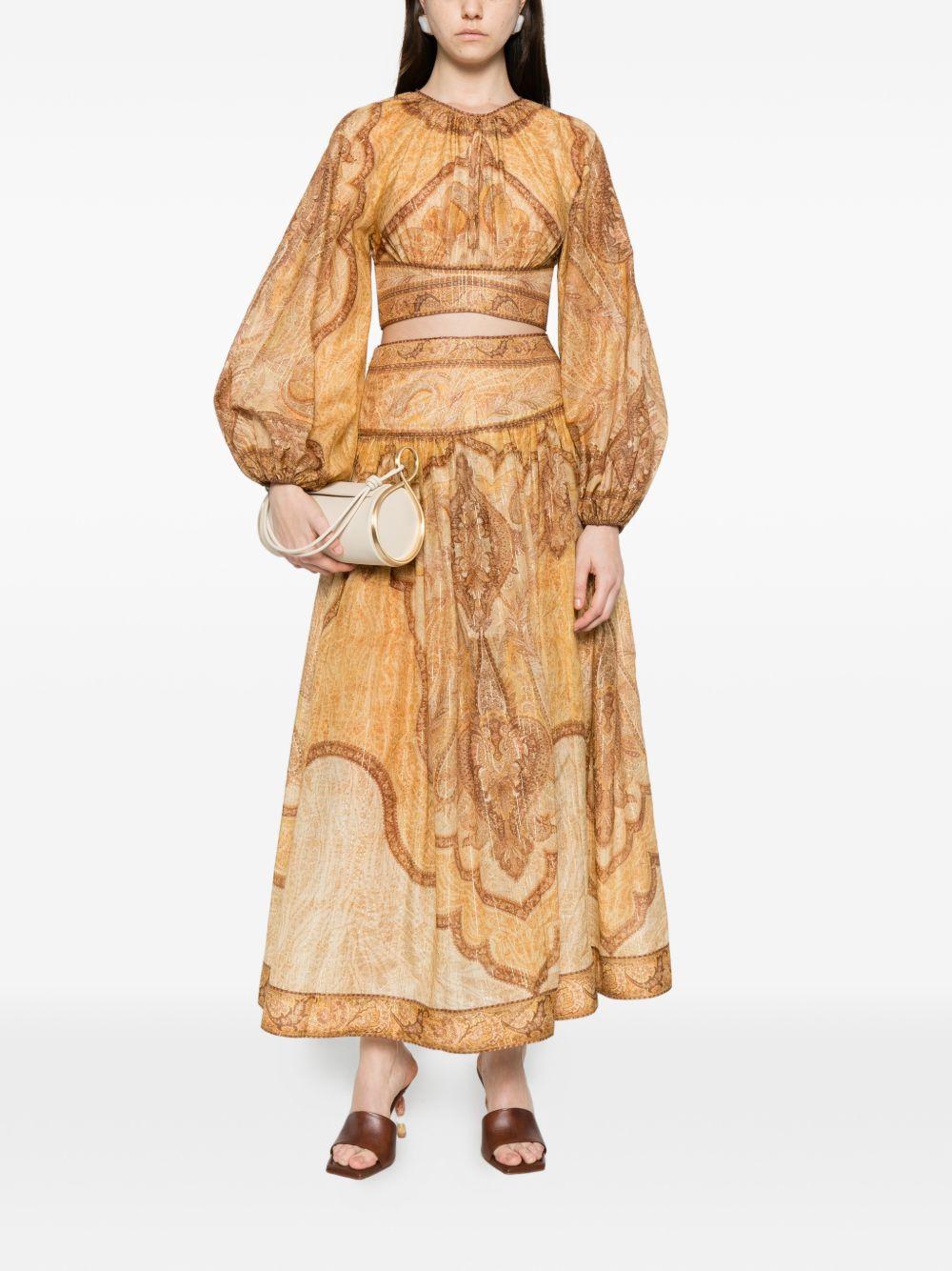 zimmermann top beige - women