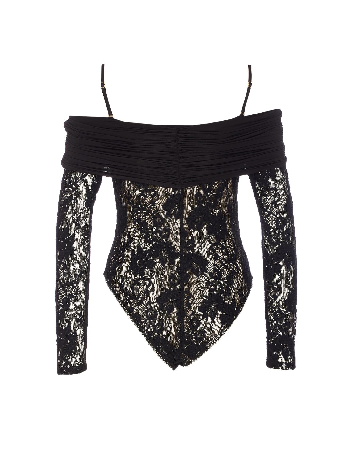 zimmermann top black polyamide - women