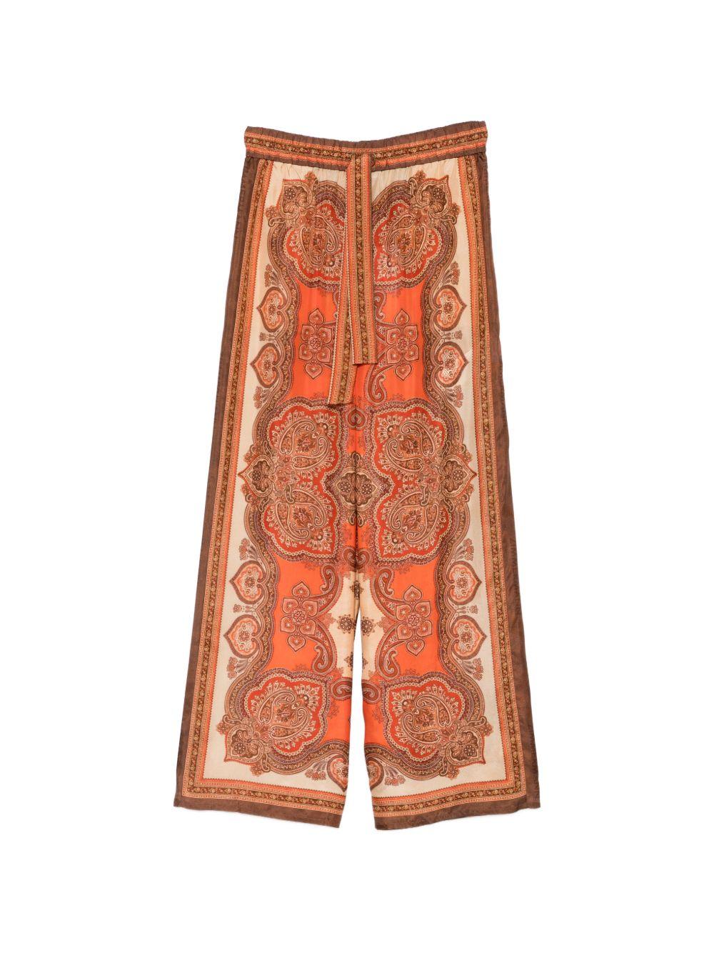 zimmermann trousers orange - women