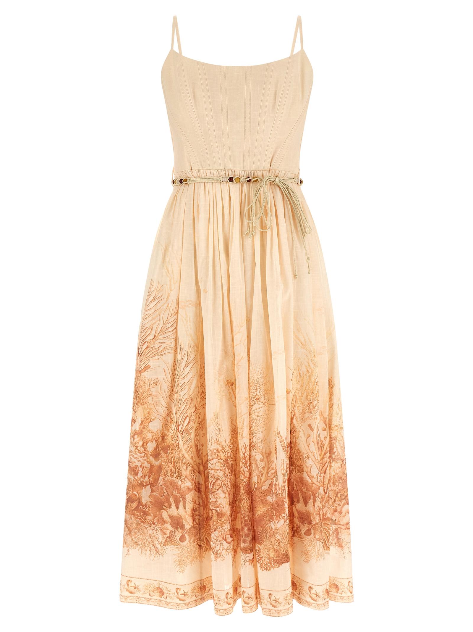 zimmermann wanderlust dress pink cotton - women