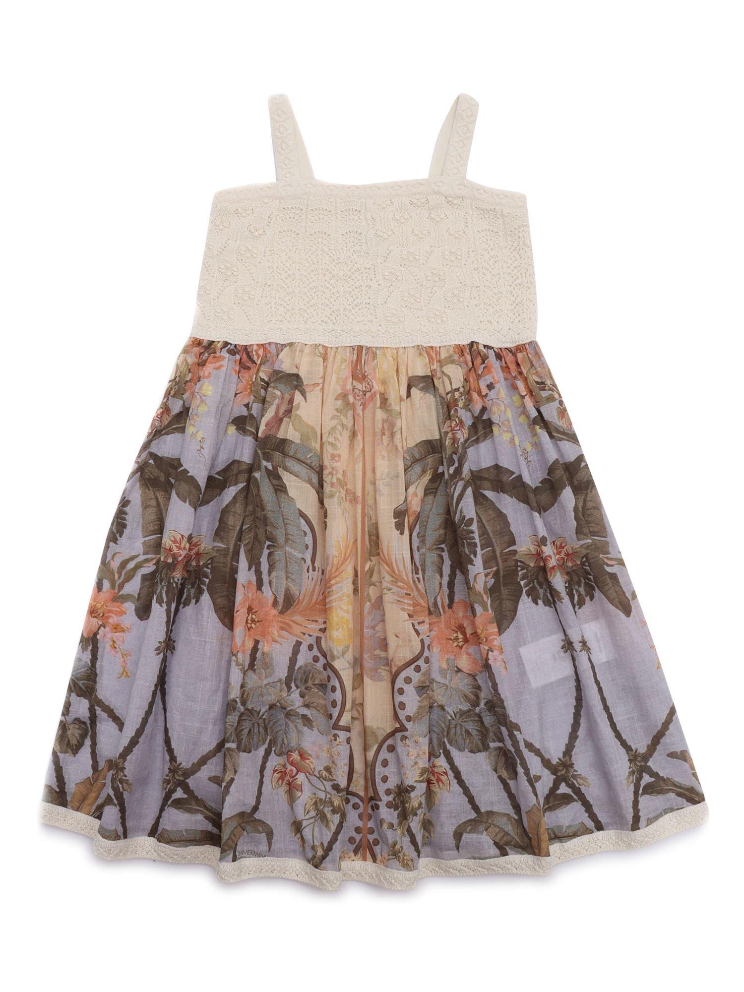 zimmermann wylie kids knitted top dress