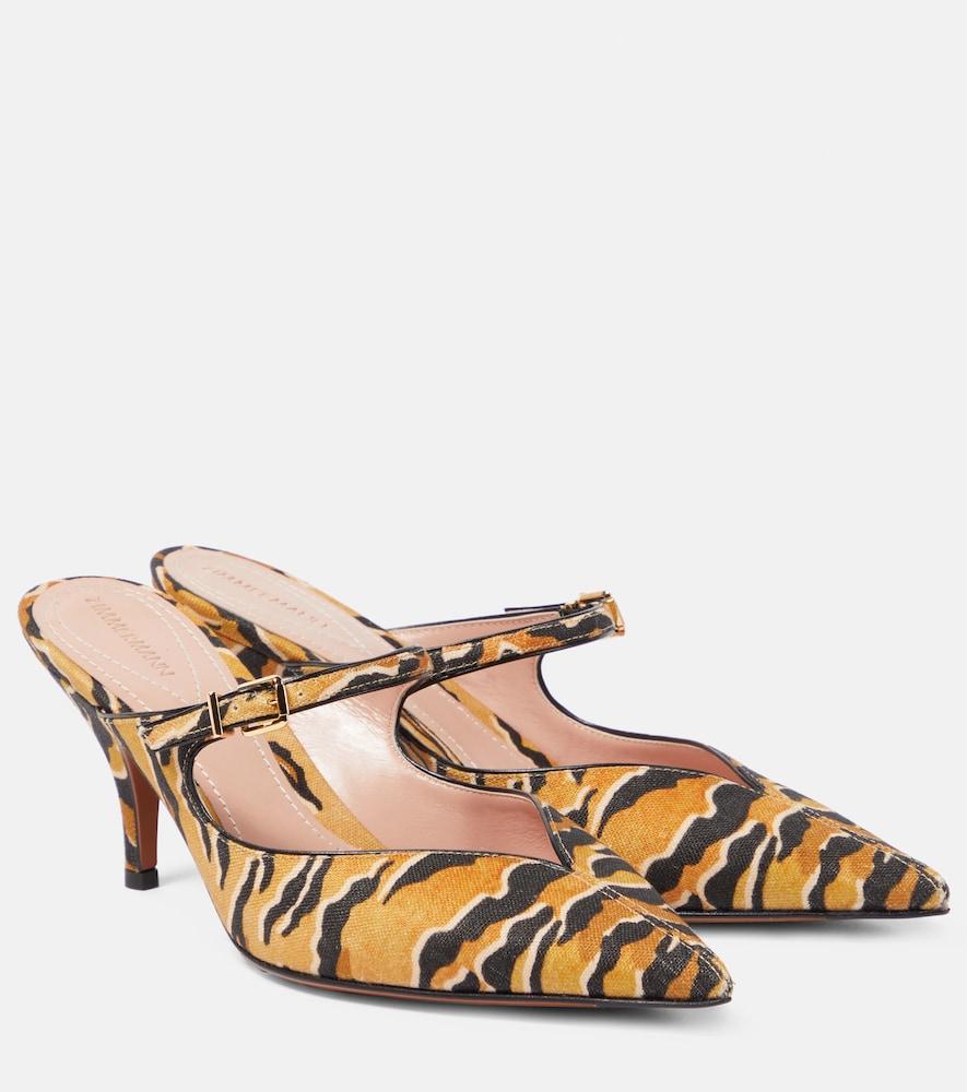 zimmermann zimmermann aura printed mules