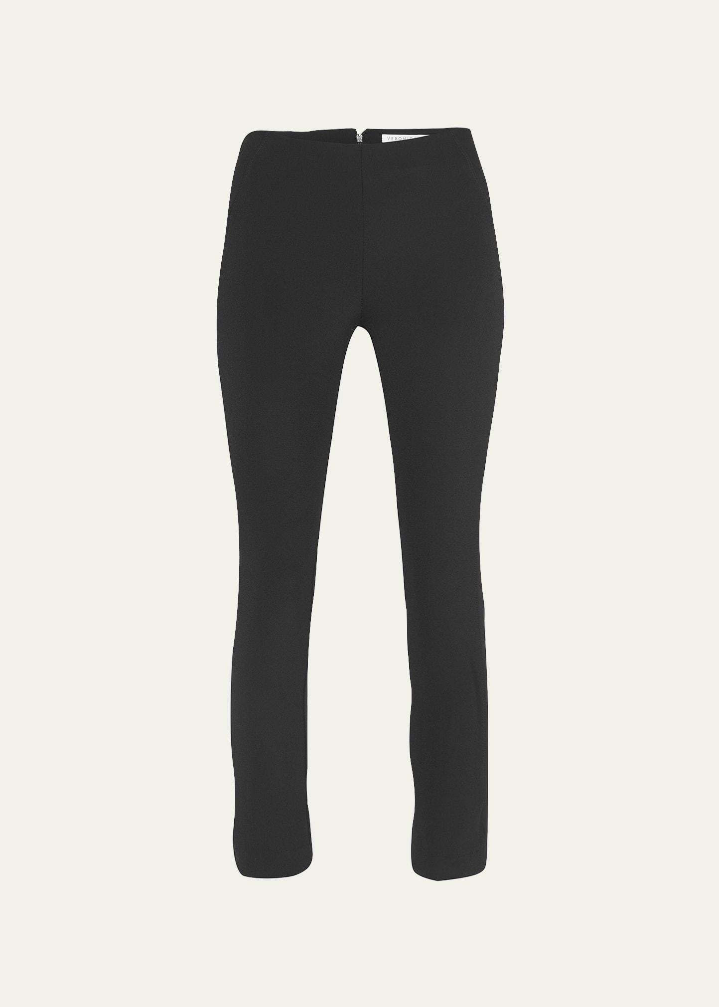zip-back scuba leggings