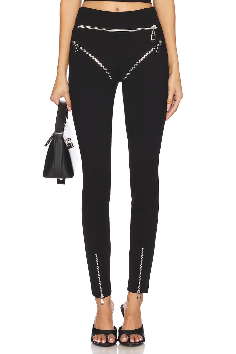 zipper brief legging