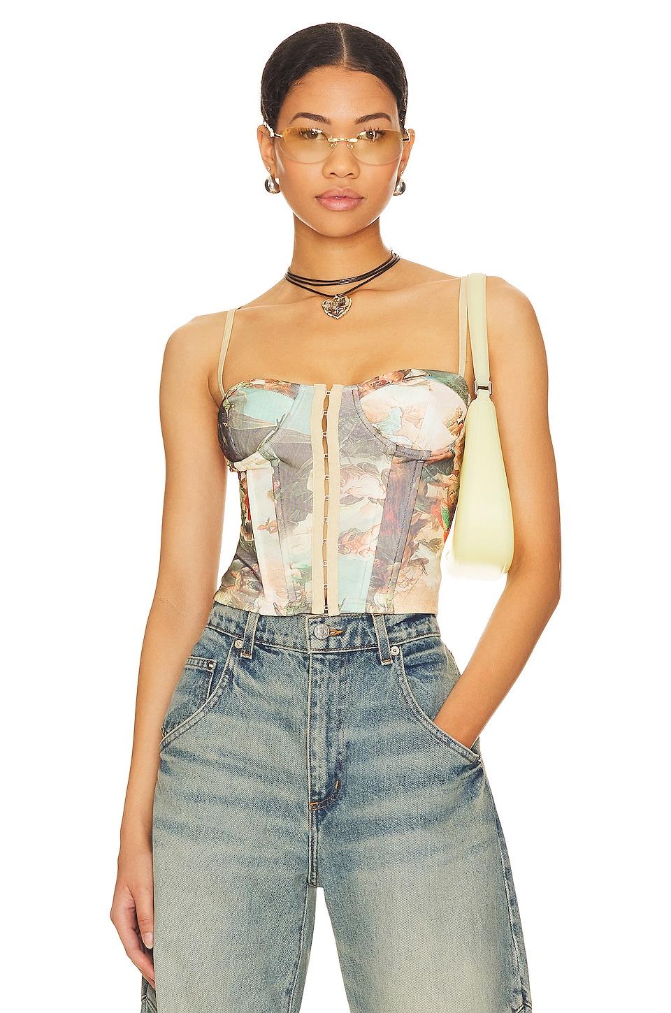 ziva bustier top