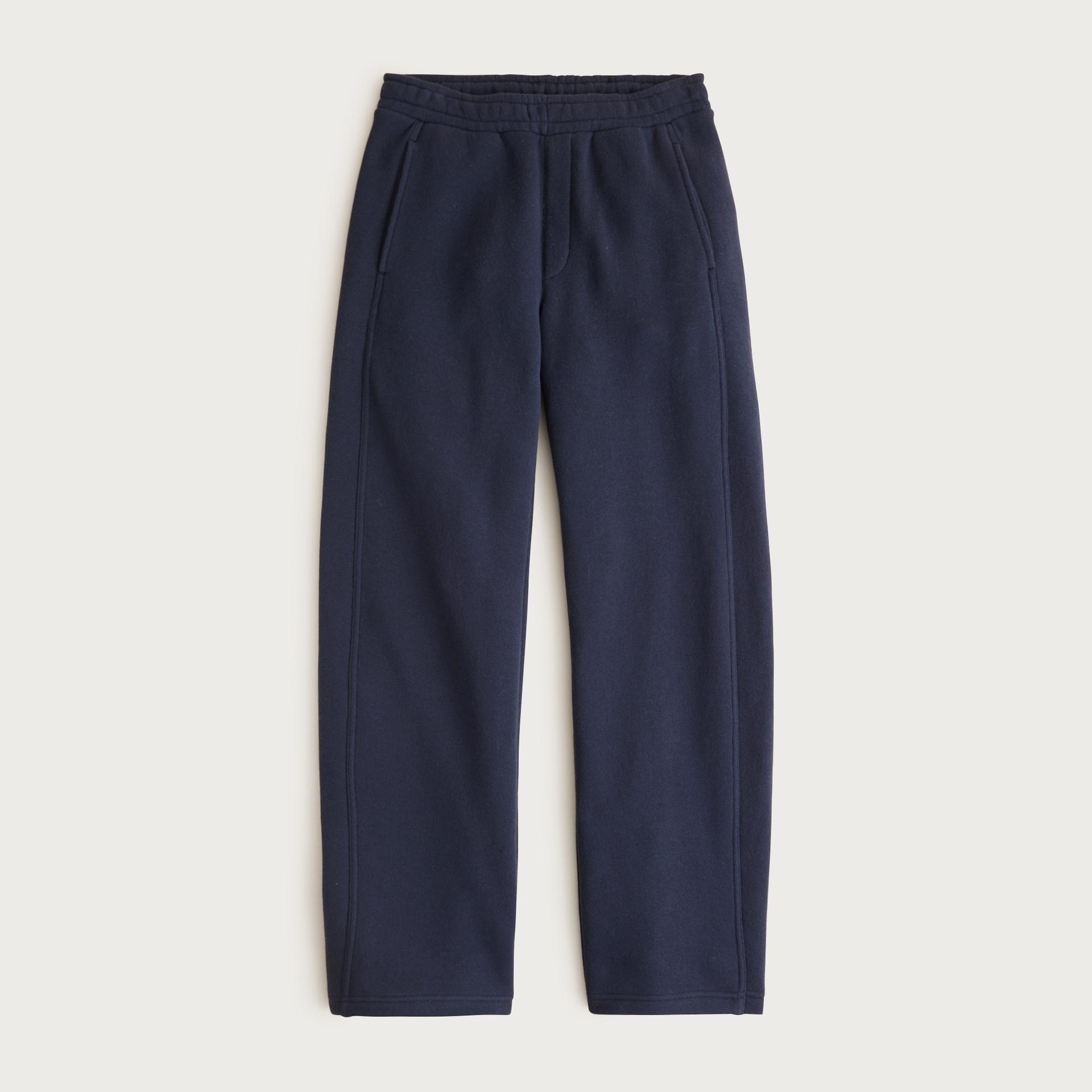 zoe barrel sweatpant in heritage terry