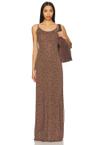 zoey printed maxi dress